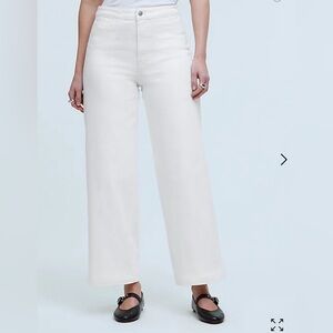 Madewell Emmett Wide Leg Cropped